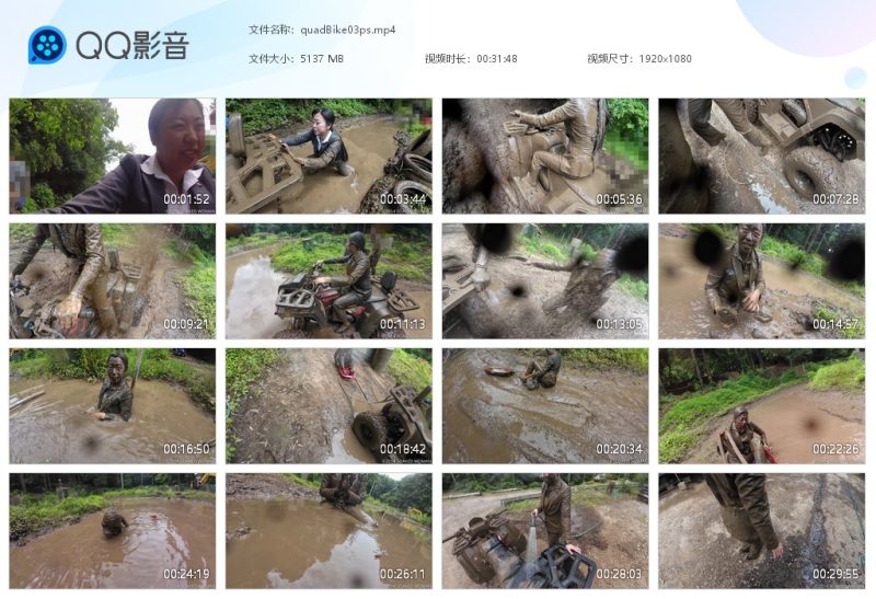 quadBike03ps 泥地摩托3-湿身与脏乱