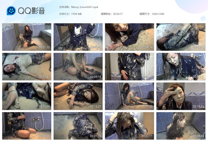 Messy Scene0241-湿身与脏乱
