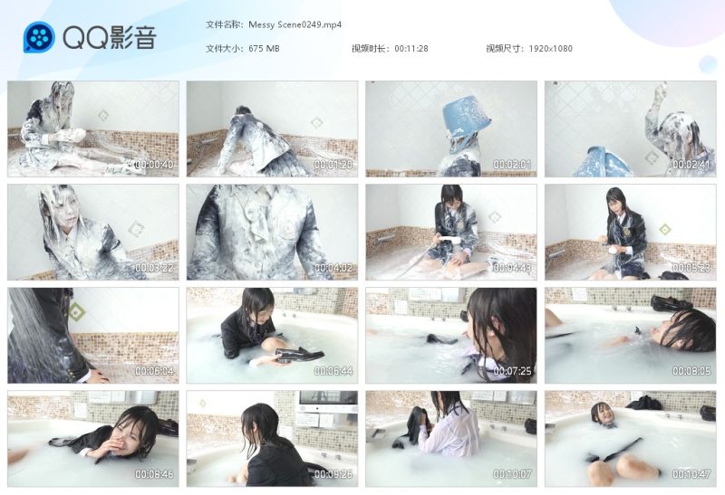 Messy Scene0249-湿身与脏乱