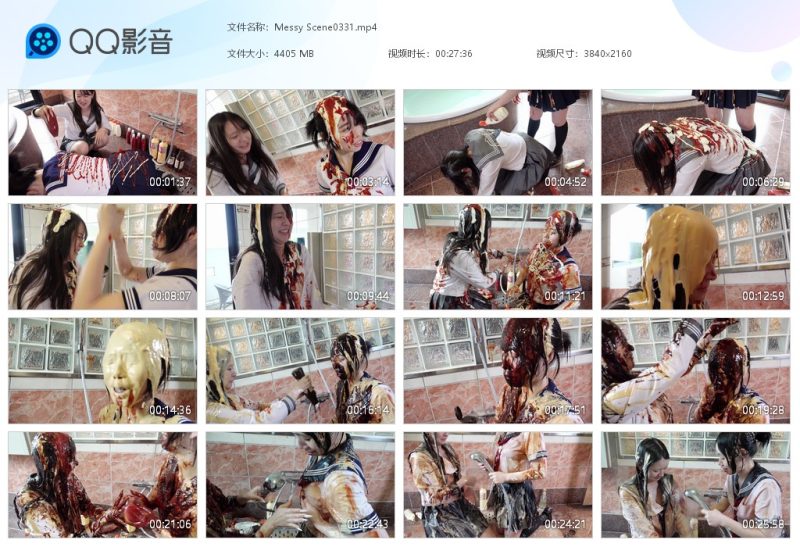 Messy Scene0331-湿身与脏乱