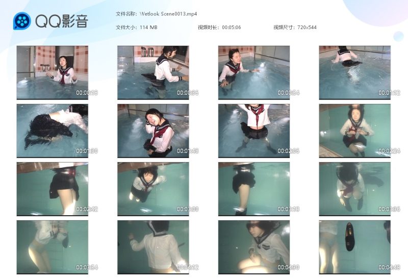Wetlook Scene0013-湿身与脏乱