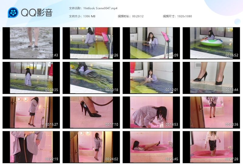 Wetlook Scene0047-湿身与脏乱