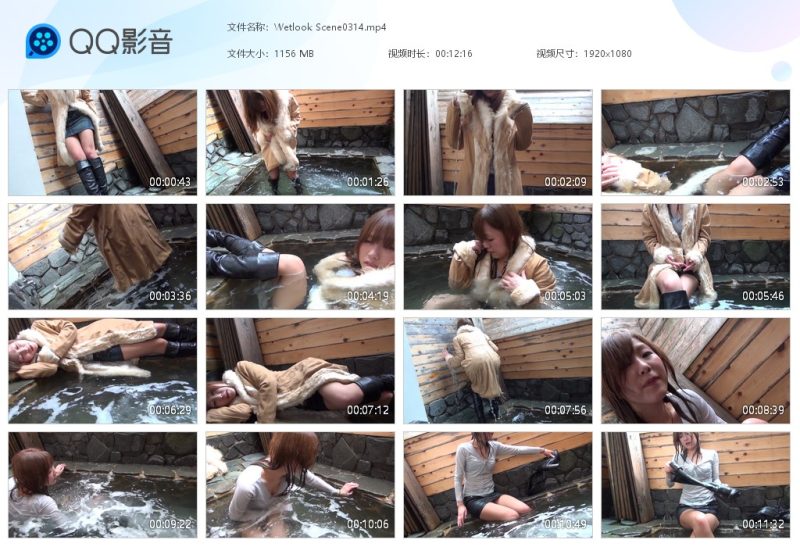 Wetlook Scene0314-湿身与脏乱