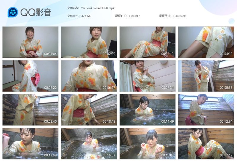 Wetlook Scene0328-湿身与脏乱
