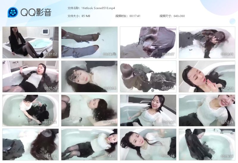 Wetlook Scene0510-湿身与脏乱