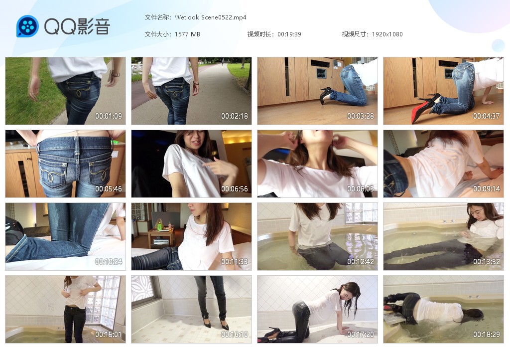图片[1]-Wetlook Scene0522-湿身与脏乱