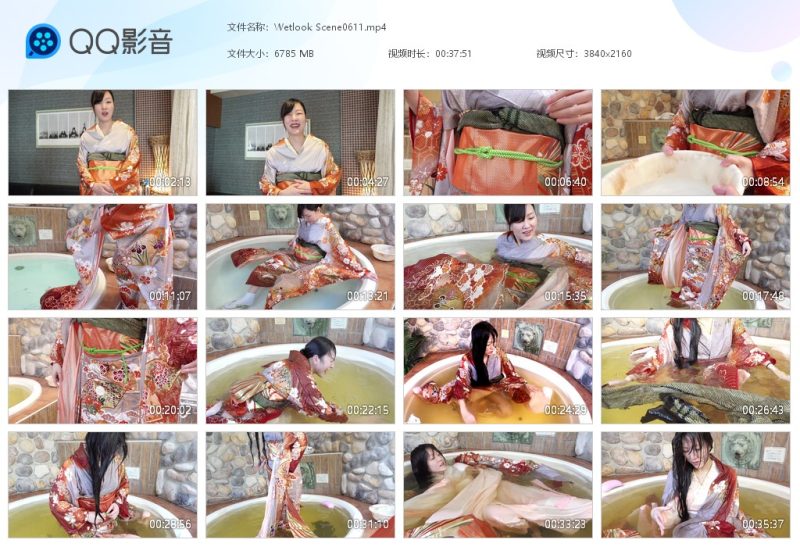 Wetlook Scene0611-湿身与脏乱