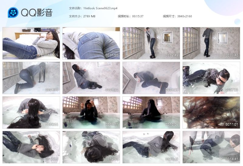 Wetlook Scene0623-湿身与脏乱