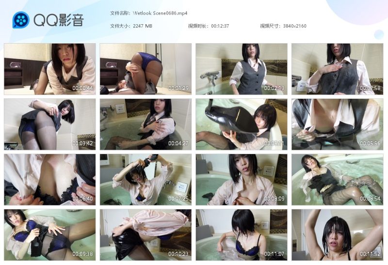 Wetlook Scene0686-湿身与脏乱