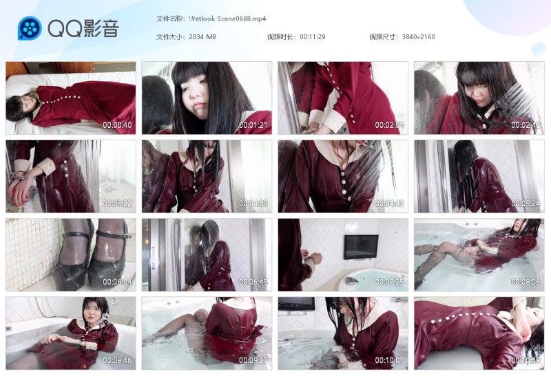 Wetlook Scene0688-湿身与脏乱