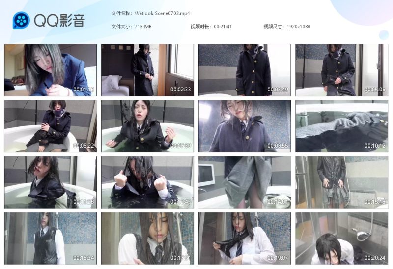 Wetlook Scene0703-湿身与脏乱