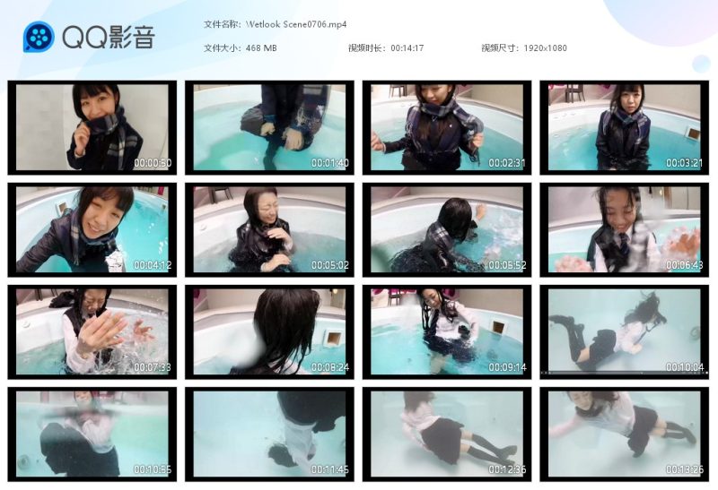 Wetlook Scene0706-湿身与脏乱