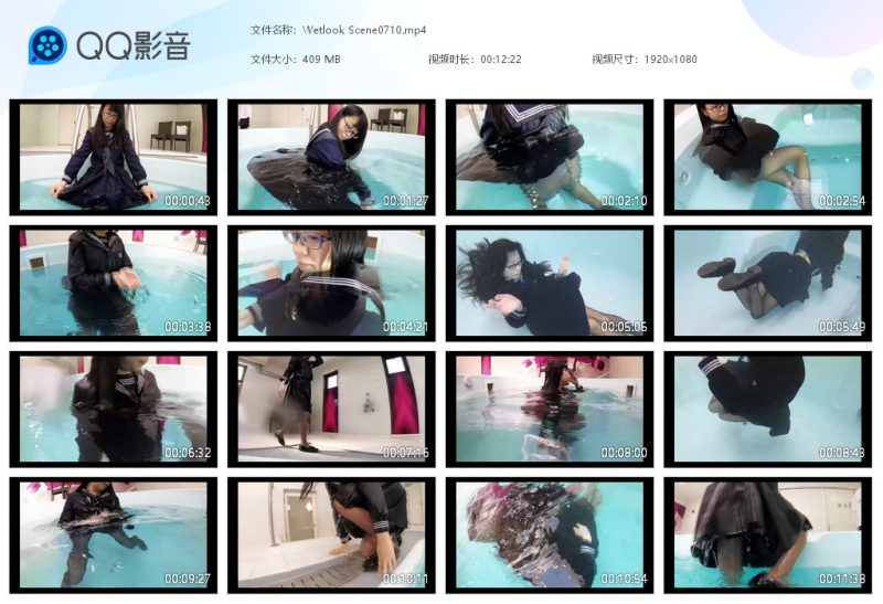 Wetlook Scene0710-湿身与脏乱