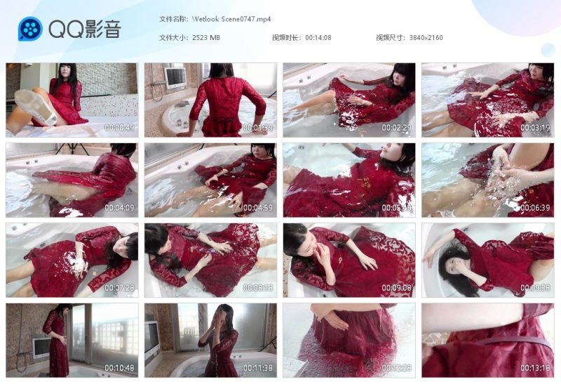 Wetlook Scene0747-湿身与脏乱
