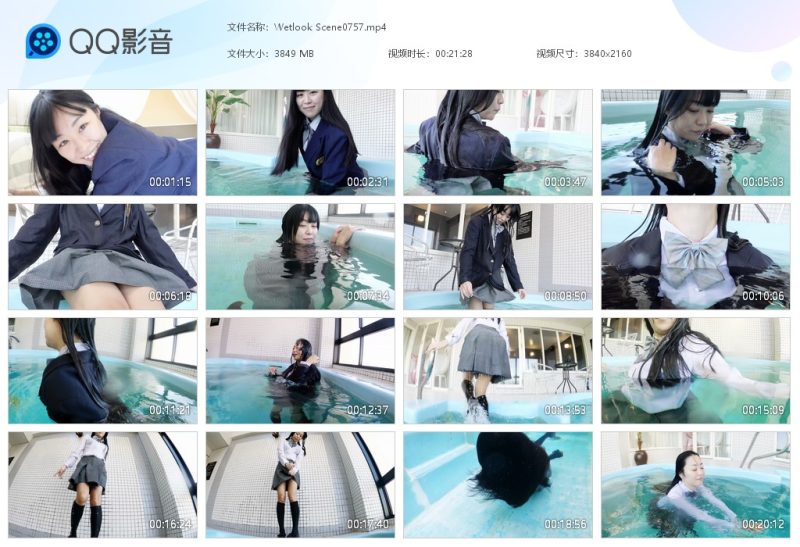 Wetlook Scene0757-湿身与脏乱
