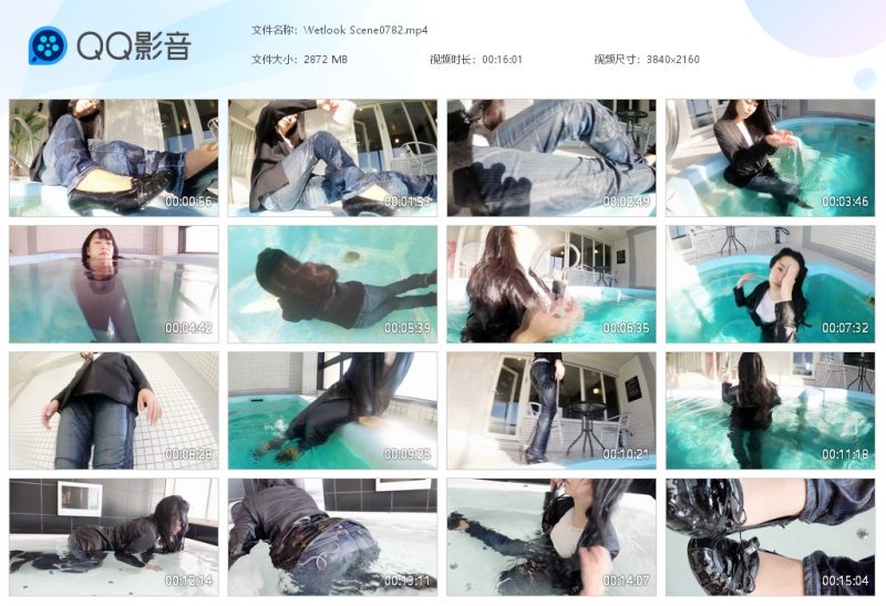 Wetlook Scene0782-湿身与脏乱
