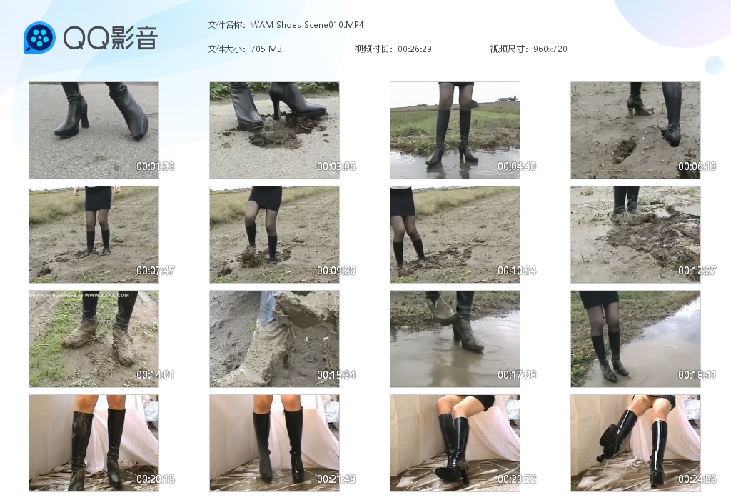 图片[1]-WAM Shoes Scene010-湿身与脏乱