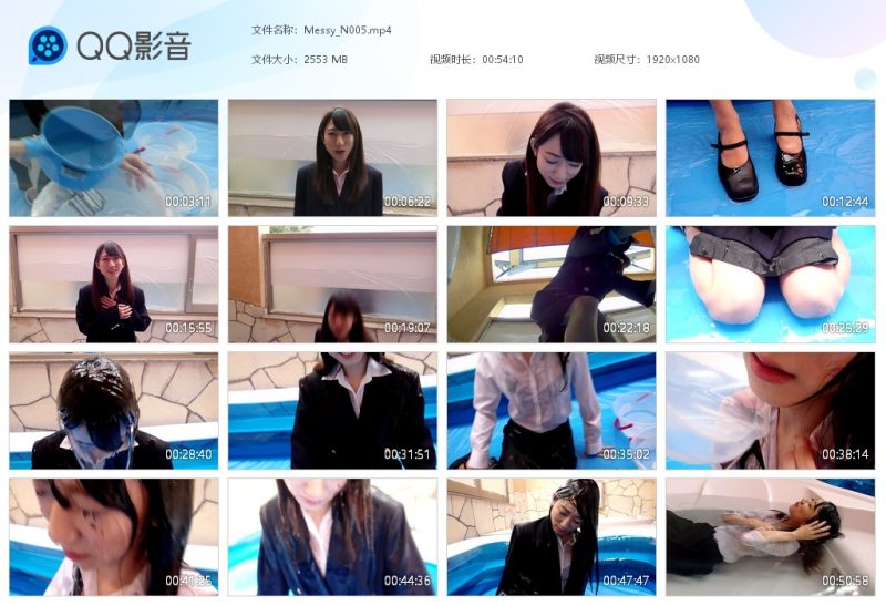Messy_N005-湿身与脏乱