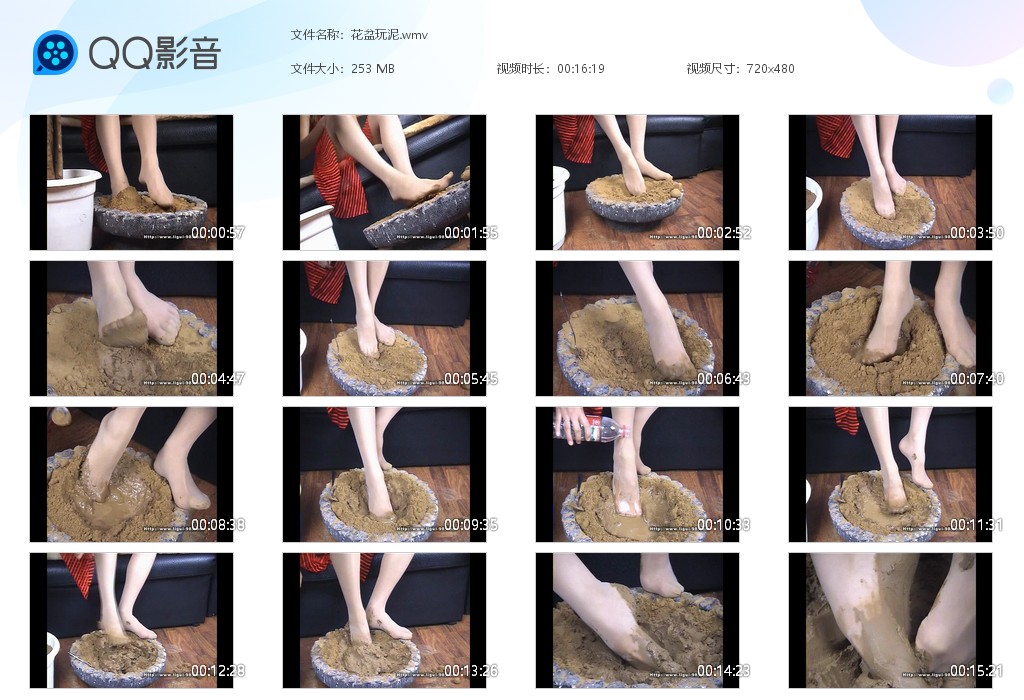 图片[1]-花盆玩泥-湿身与脏乱