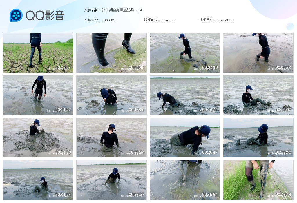 图片[1]-第32期全身黑丝腿靴-湿身与脏乱