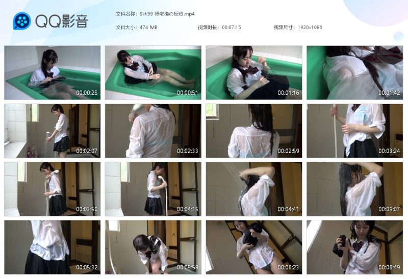 SW99 帰宅後の反省-湿身与脏乱