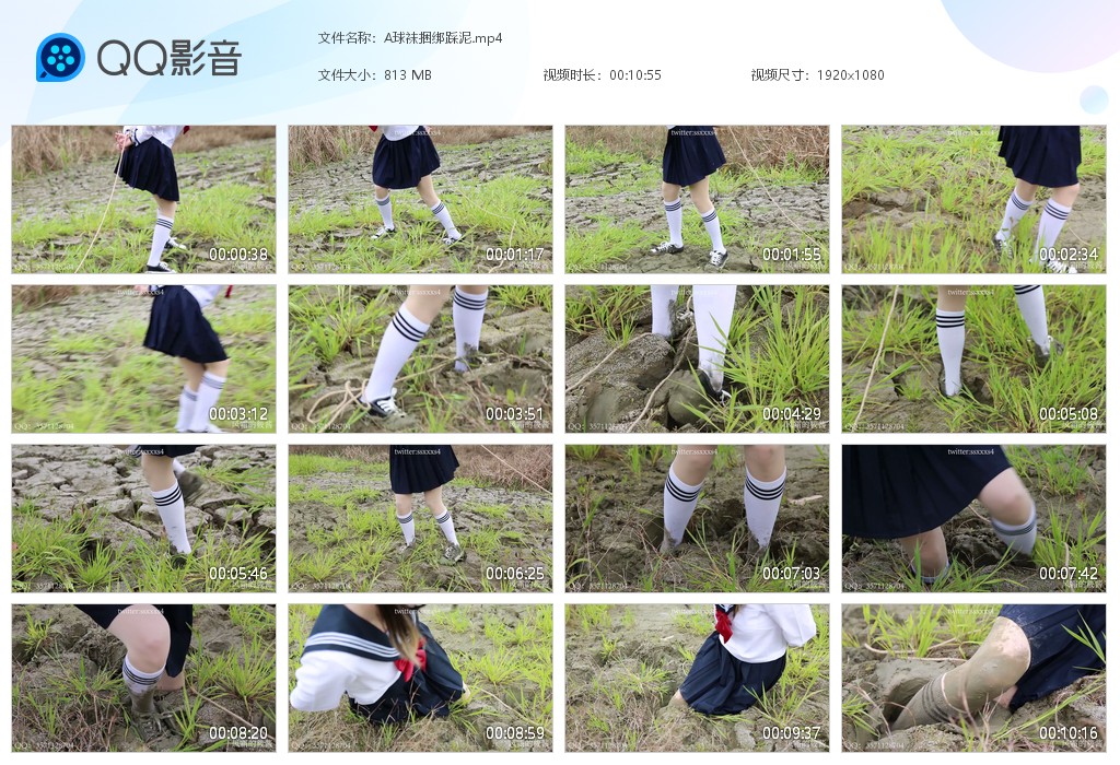 图片[1]-N016小森帆布鞋jk-湿身与脏乱