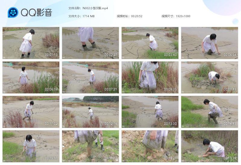 N002小楚汉服-湿身与脏乱