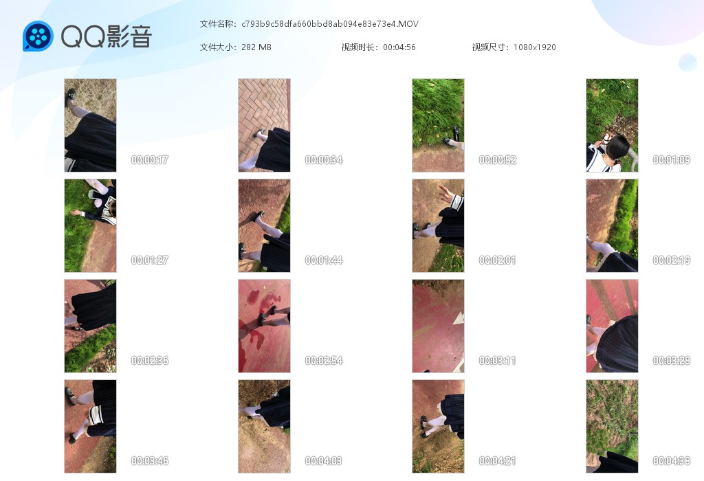 图片[4]-蓝色条纹裙（五个视频）-湿身与脏乱