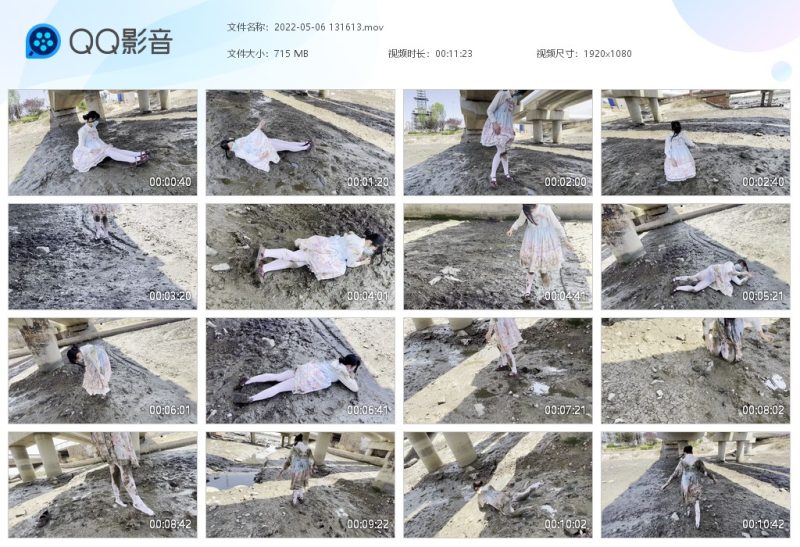 桥下洛丽塔jk（九个视频）-湿身与脏乱