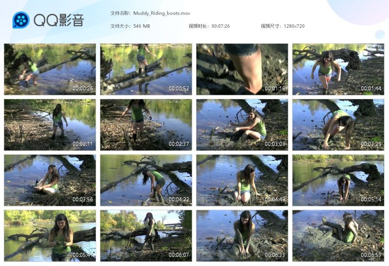 Muddy_Riding_boots-湿身与脏乱