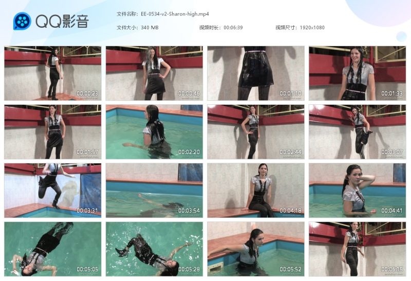 EE-0534-v2-Sharon-high-湿身与脏乱