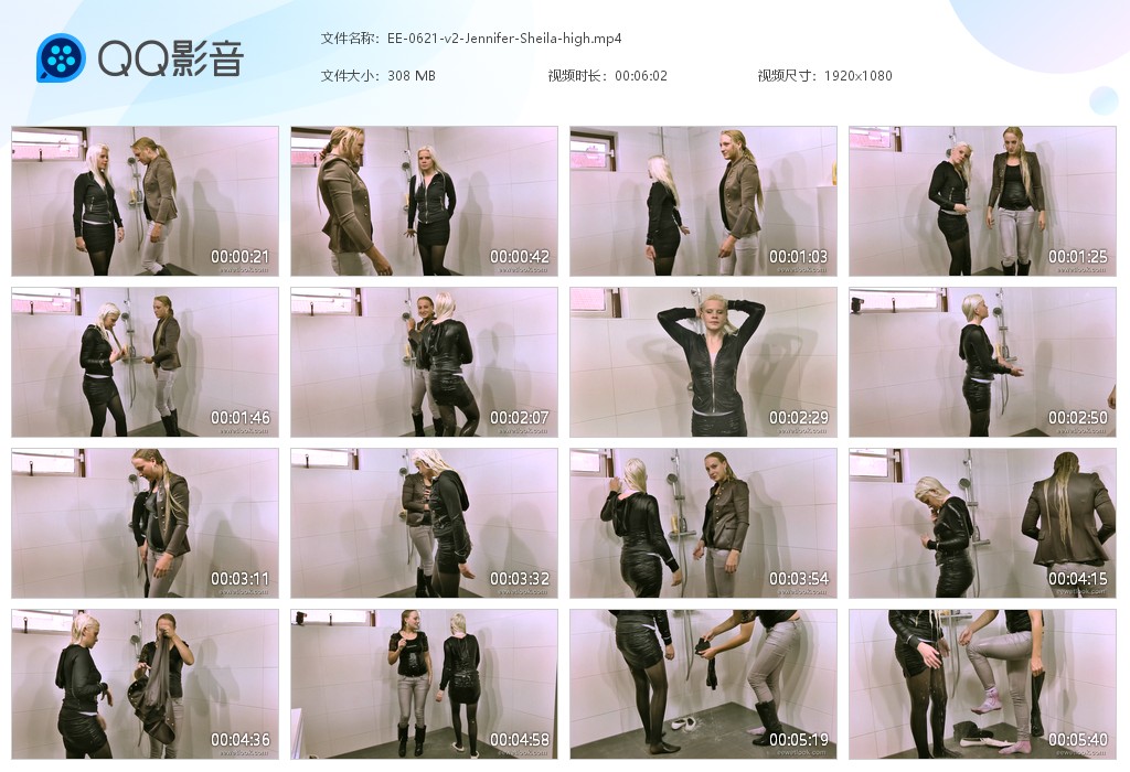 图片[1]-EE-0621-v2-Jennifer-Sheila-high-湿身与脏乱