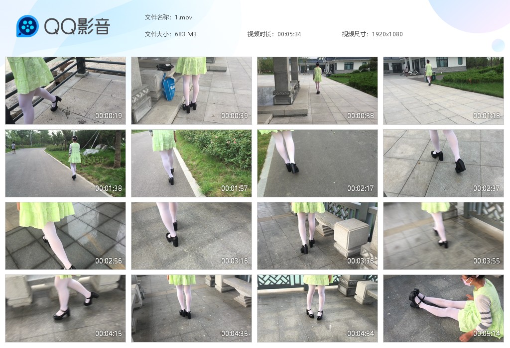 图片[1]-绿裙子白丝（三个视频）-湿身与脏乱