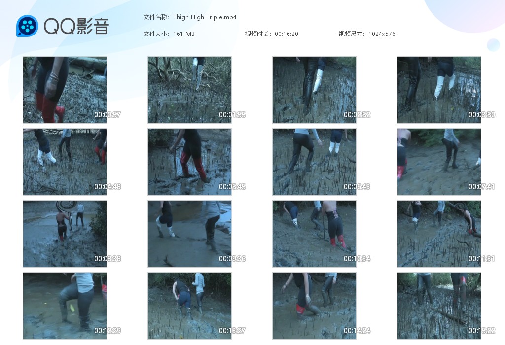 图片[1]-Thigh High Triple-湿身与脏乱