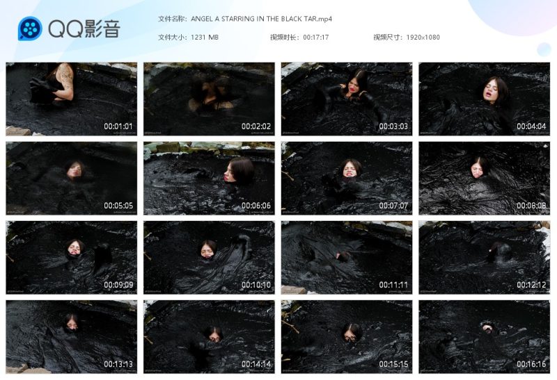 ANGEL A STARRING IN THE BLACK TAR-湿身与脏乱