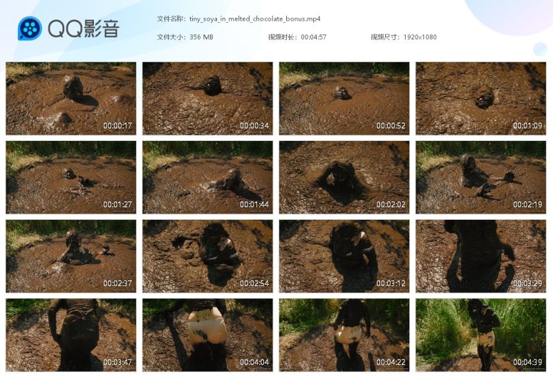 tiny_soya_in_melted_chocolate-湿身与脏乱
