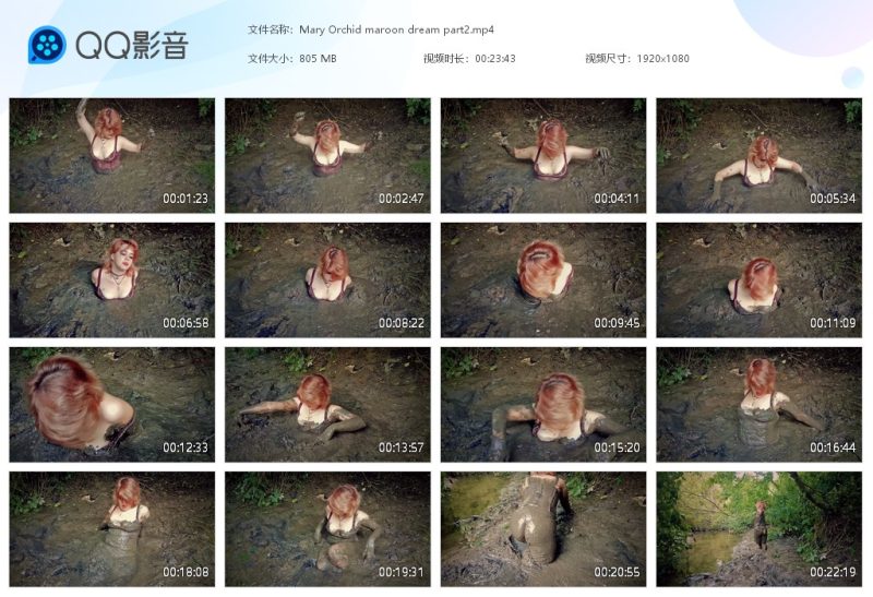 Mary Orchid maroon dream part2-湿身与脏乱